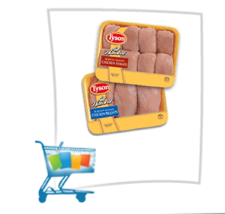 Fresh chicken meat coupon