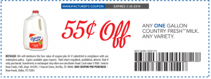 Country Fresh Milk Coupon