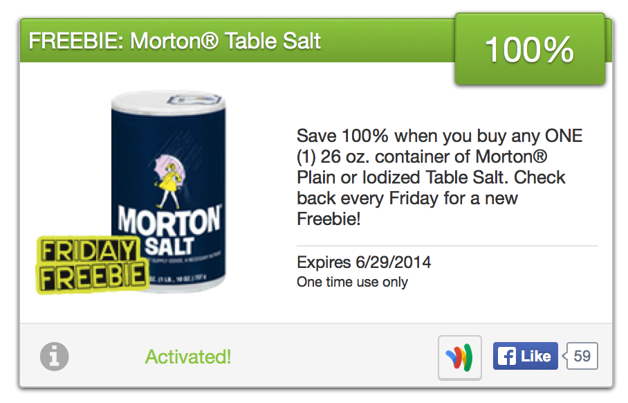 Free Morton Salt