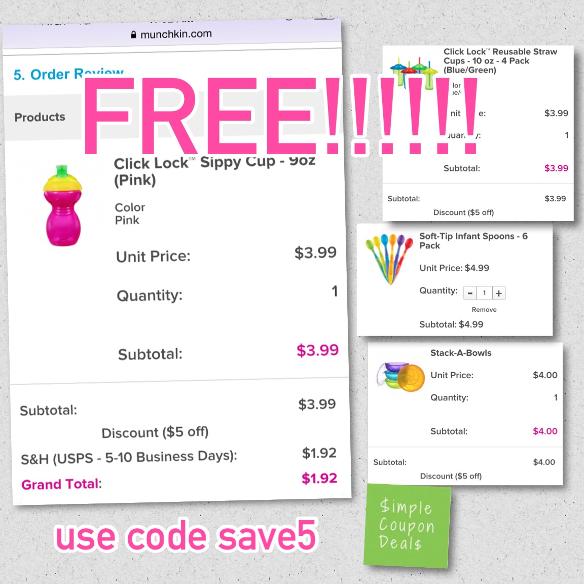 Munchkin baby coupons