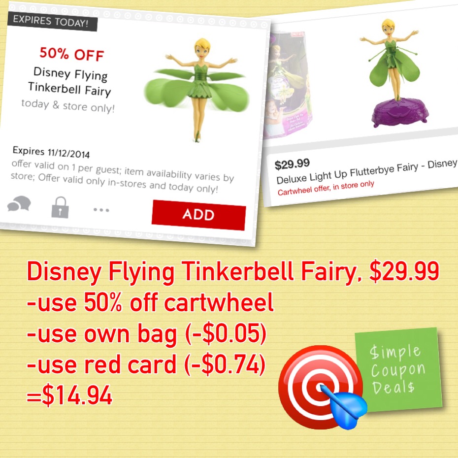 Target scanner coupons