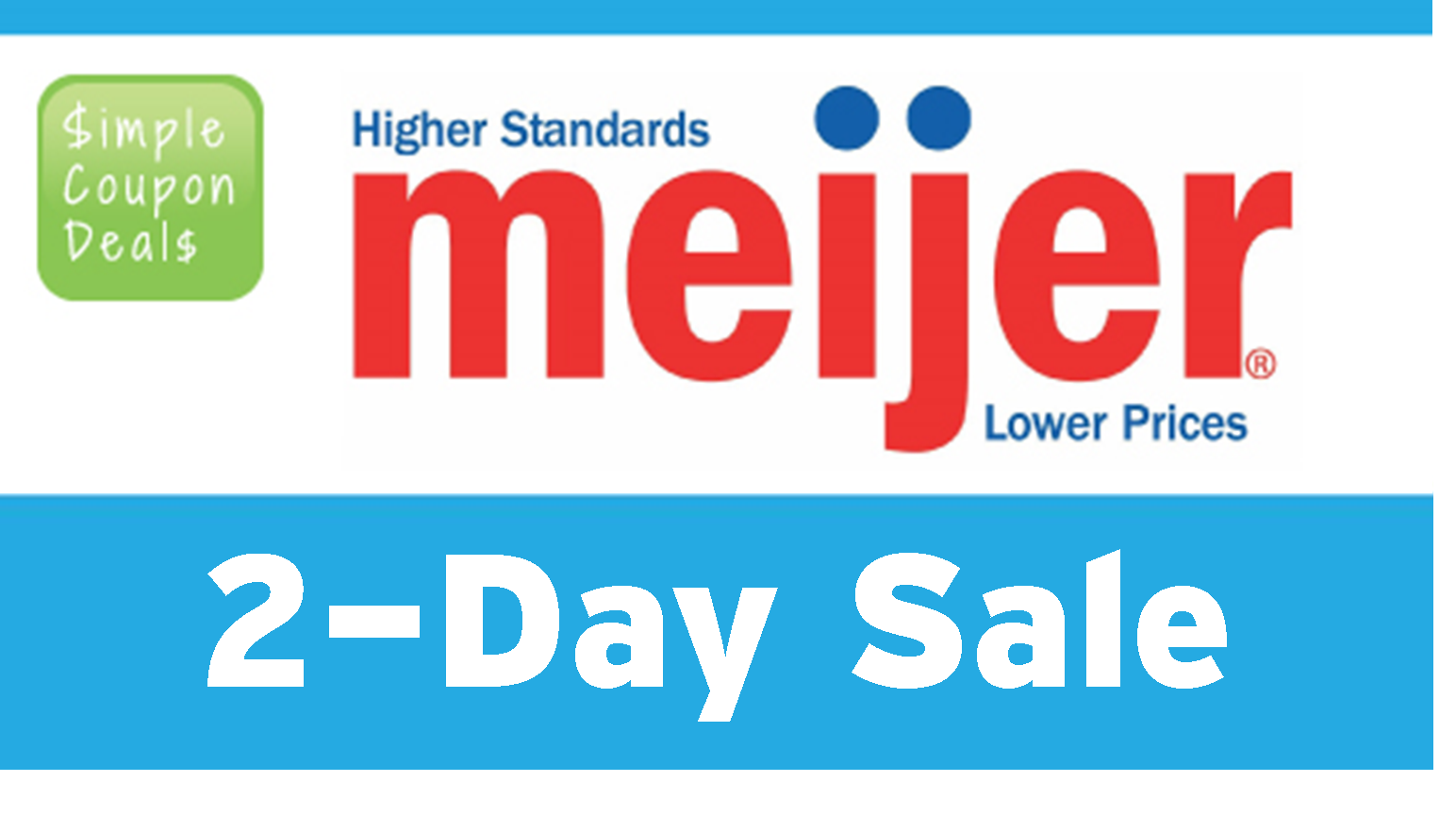 Meijer 2day Sale 5/8 5/9/15 Plus Tons of BOGO Deals Simple