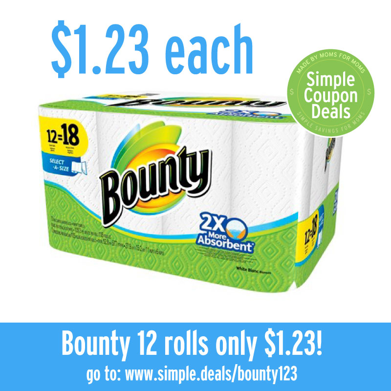 Get Money Saving Coupons and Coupon Codes for Bounty Paper Towels