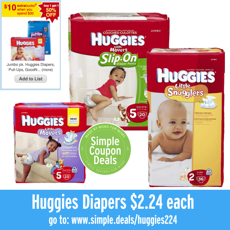 Huggies Diapers 2.24 each CVS Week of 6/7/15 6/13/15 Simple