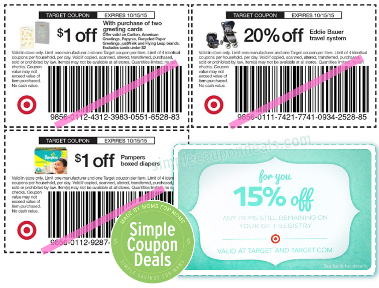 Expired New Target Baby Mobile Coupons 8 13 15 Simple Coupon Deals