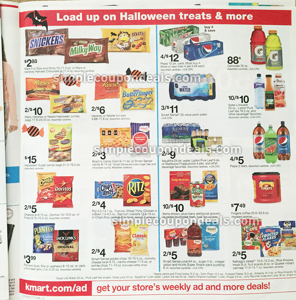 AD Preview Kmart Double Coupons up to 2 Week of 9/27 10/3/15