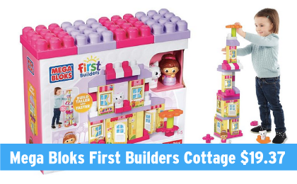 mega bloks first builders cozy cottage building set