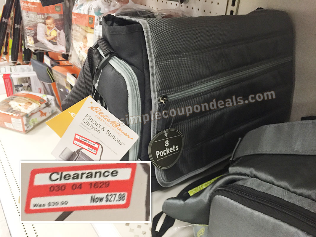 eddie bauer diaper bag target