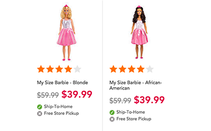 my size barbie african american