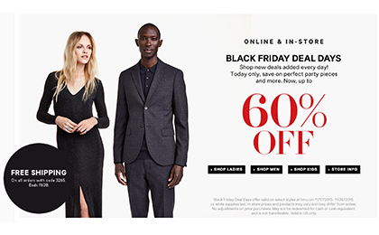sale black friday h&m Shopping services