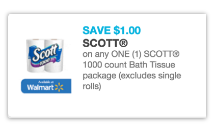 Rare High Value 1 Off Scott Bath Tissue Printable Coupon Simple Coupon Deals