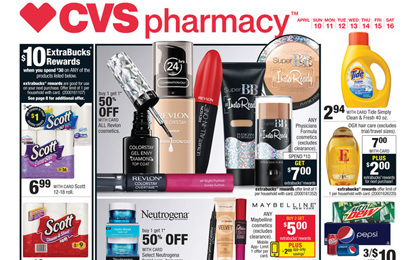 Coupon matchups for cvs