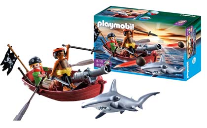 playmobil shark set