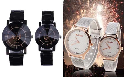 His And Hers Watch Sets >> Hot His Her Matching Watch Set 15 16 Shipped Simple Coupon Deals His And Hers Watch Sets >> Hot His Her Matching Watch Set 15 16 Shipped Simple Coupon Deals