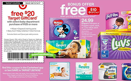 target baby promotion