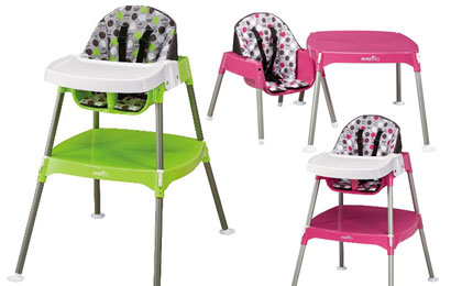 evenflo chair table