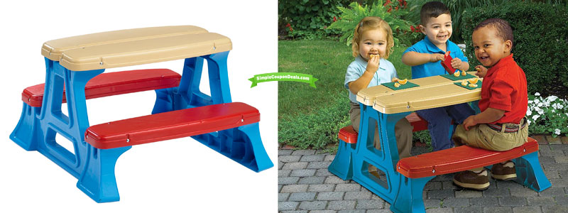 american plastic toys picnic table