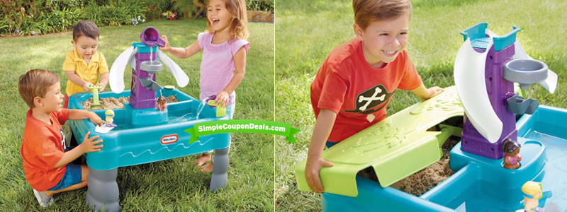 little tikes playhouse with water table