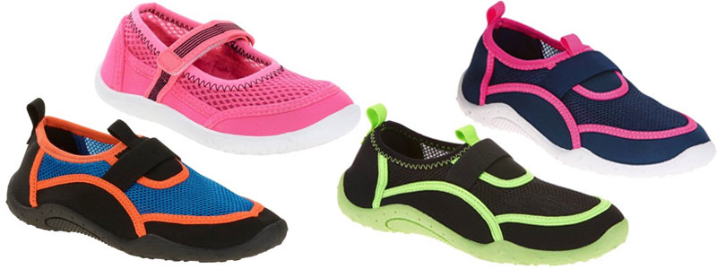 water shoes for kids in store