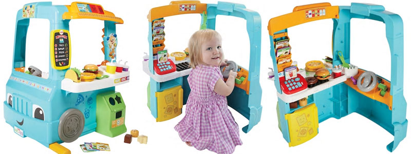 laugh & learn food truck by fisher price