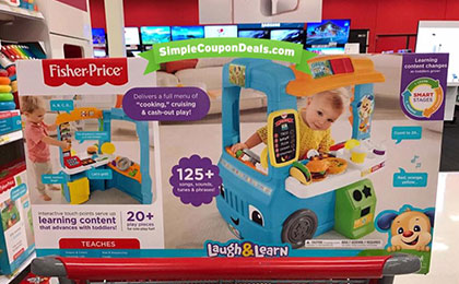 toy food truck fisher price