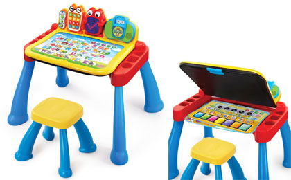 vtech touch and learn activity desk deluxe walmart