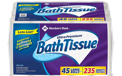 Sam's Club Members: Premium Bath Tissue $17.18 for 45 ...