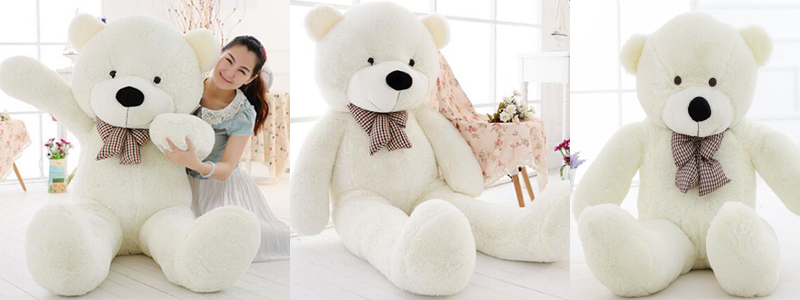 large white teddy