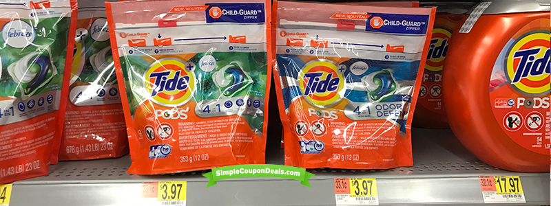 New $3 Tide Pods Printable Coupon! $0.97 at Walmart! - Simple Coupon Deals