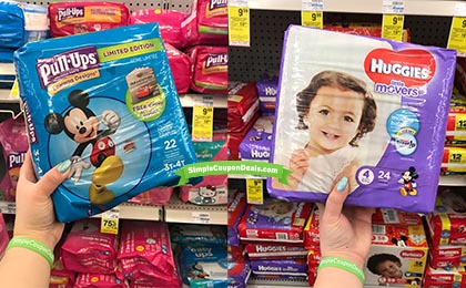 pampers huggies pull ups