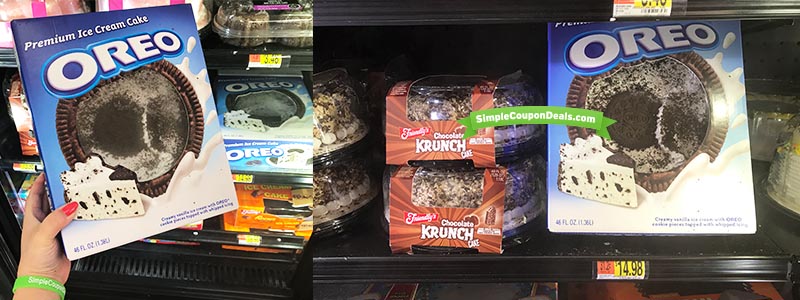 Oreo Ice Cream Cake 8.48 at Walmart Simple Coupon Deals