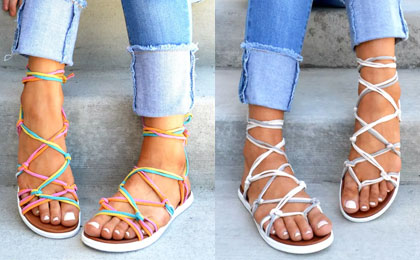 Genuine Leather Sandals $18.99 (Orig $49)