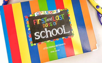 School Days Memory Book $29.95 (Orig $50) – 2 Designs Available