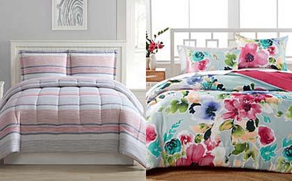 Macy’s 3-Piece Reversible Comforter Sets $19.99 (Orig $80)