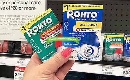 FREE Rohto Dry Aid Dry Eye Relief Drops + $1.68 Moneymaker at Target