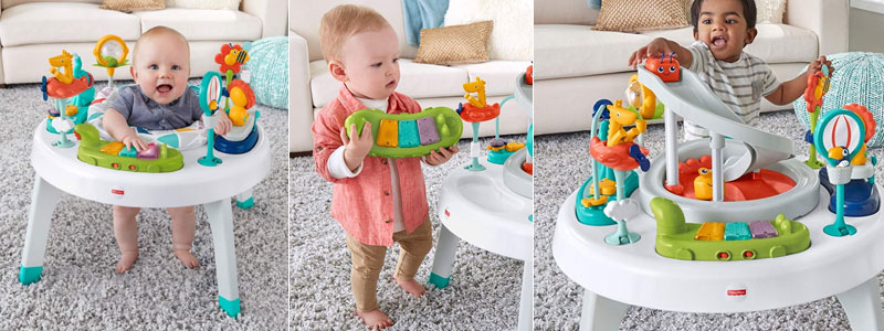 2 in 1 sit to stand activity center