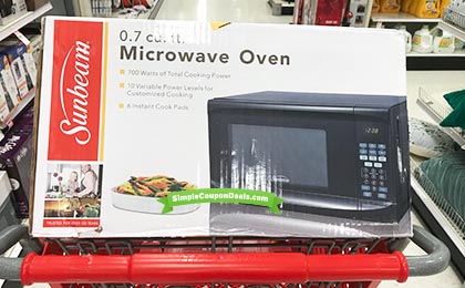 Sunbeam Digital Microwave Oven 33 24 Orig 55 Free Shipping