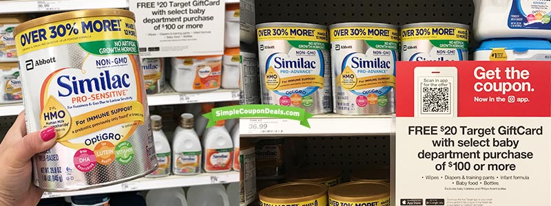 similac infant formula target