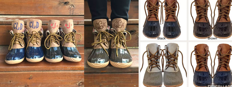 short duck boots