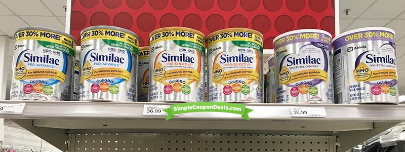 target similac pro total comfort