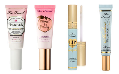 50% off Too Faced Primers + Free Shipping