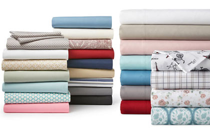 JCPenney Queen/King-size Bed Sheet Sets $19.99 (Orig $60 ...
