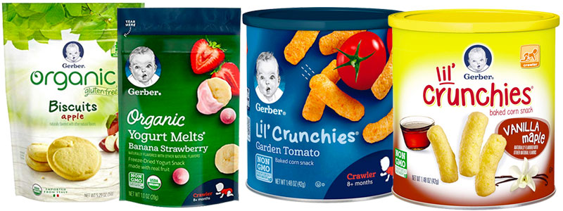 25% off Gerber Graduates Snacks - Puffs $0.97 Per Canister + Free